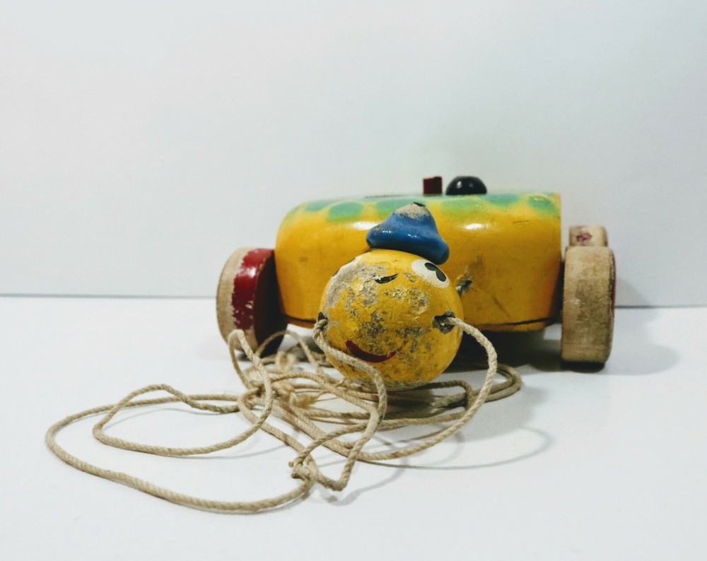 Vintage Pull Toy Turtle from Red Robin