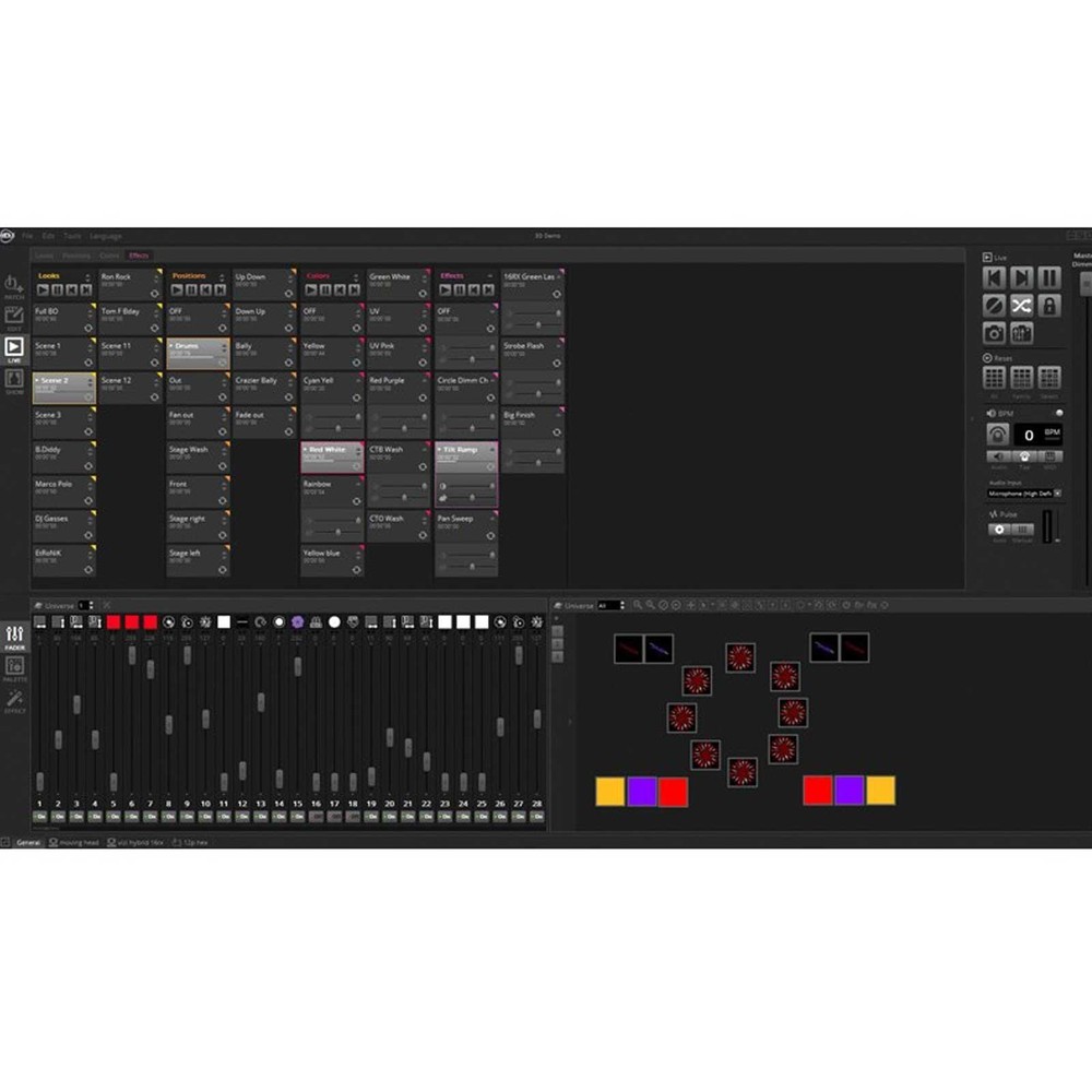 American DJ myDMX 3RM Multi-Platform DMX Control Software/Hardware System Used