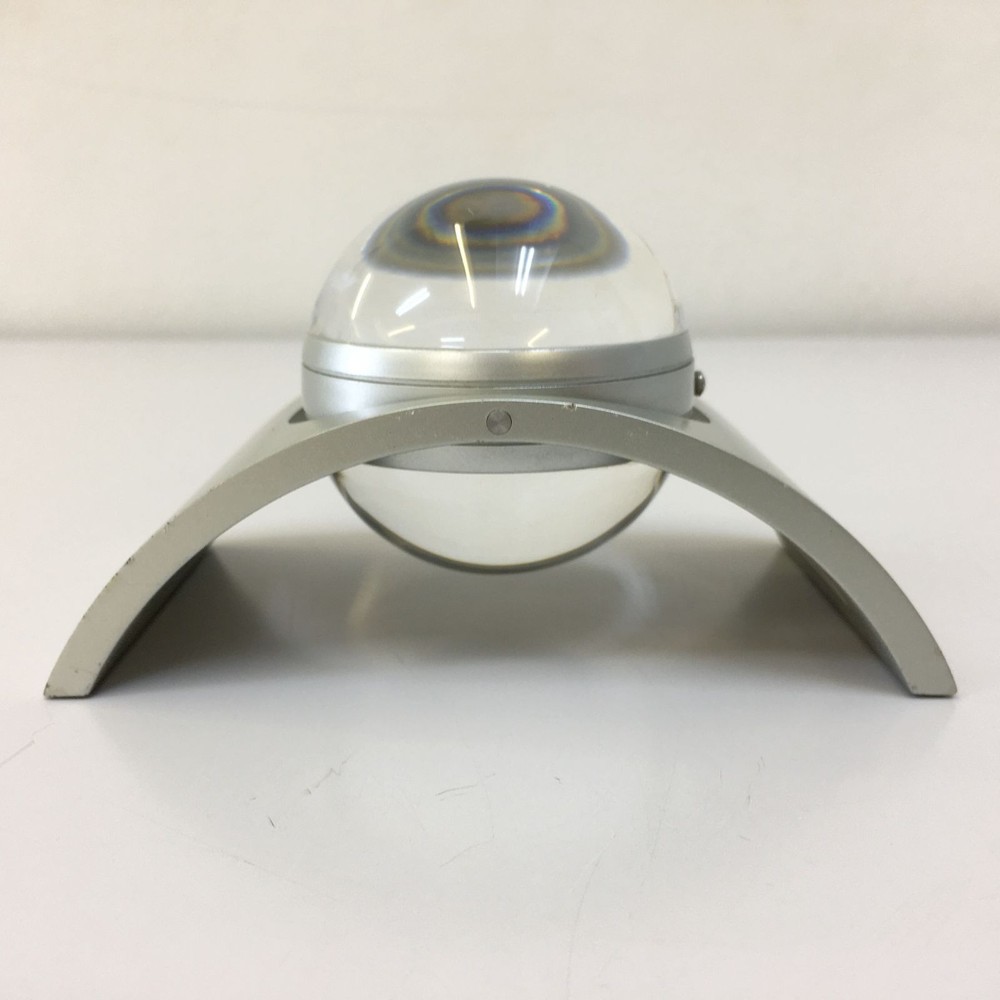 Bmw Novelty Table Clock Silver Stylish Operation Confirmed