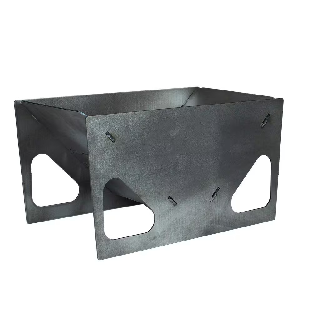 US12VP Portable Collapsible Rectangular Fire Pit