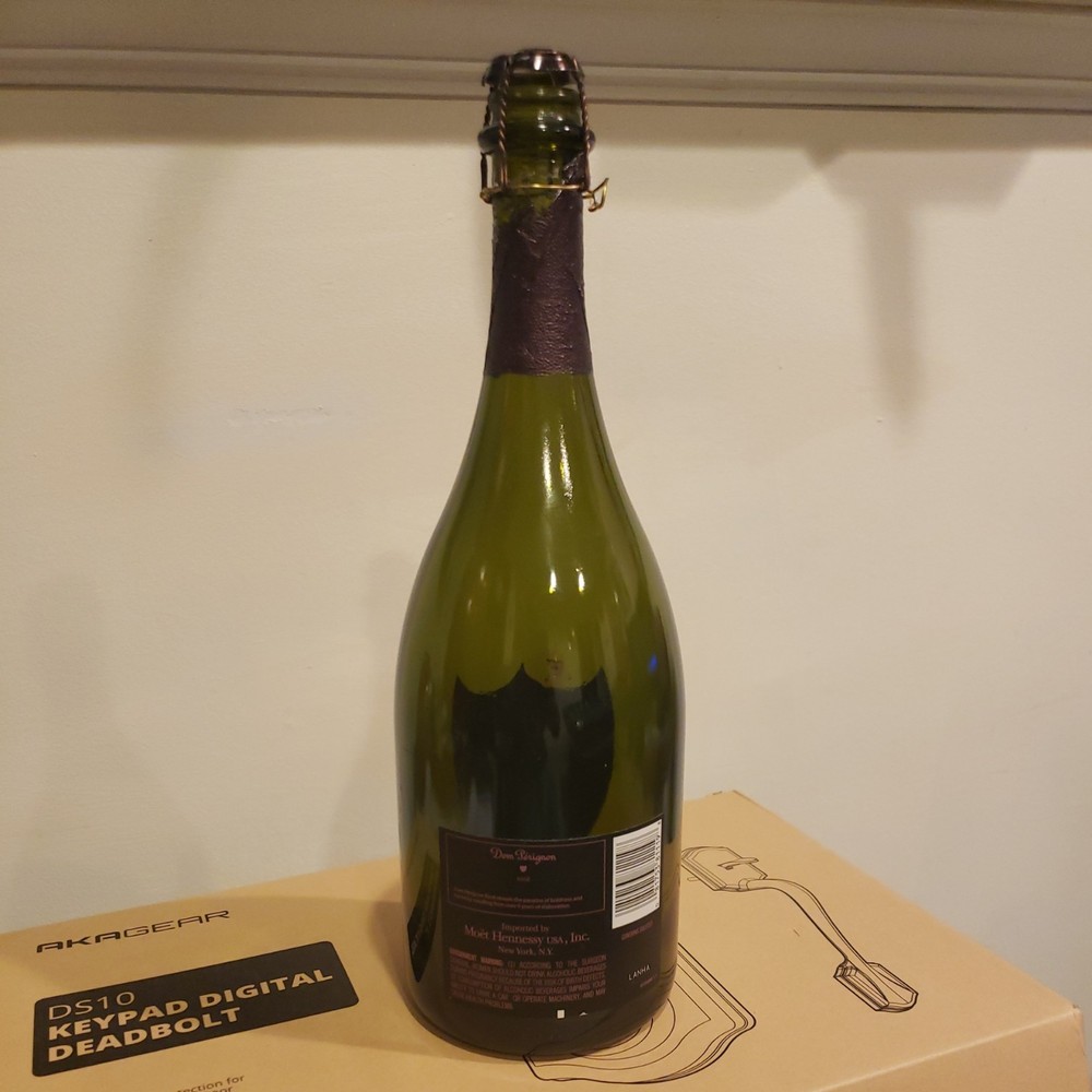 Dom Perignon Rose Champagne 2008 EMPTY