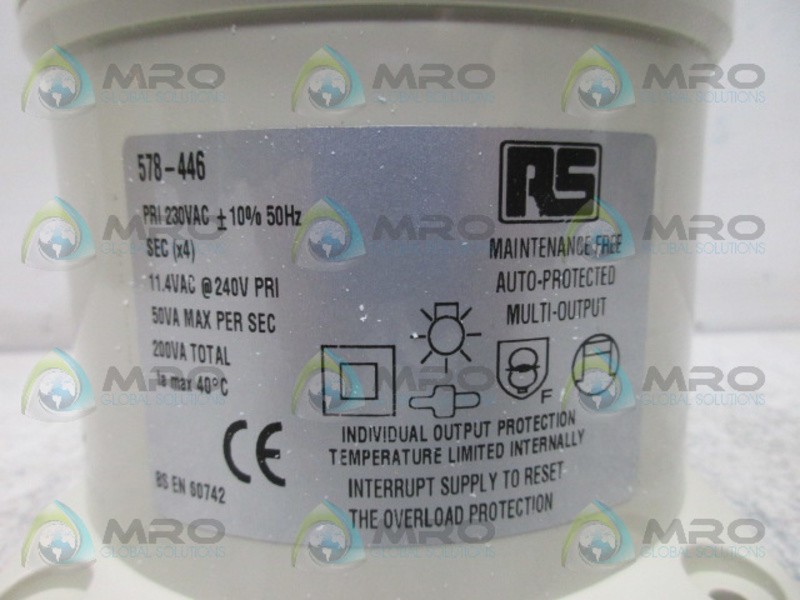 RS 578-446 LIGHTING TRANSFORMER NSMP