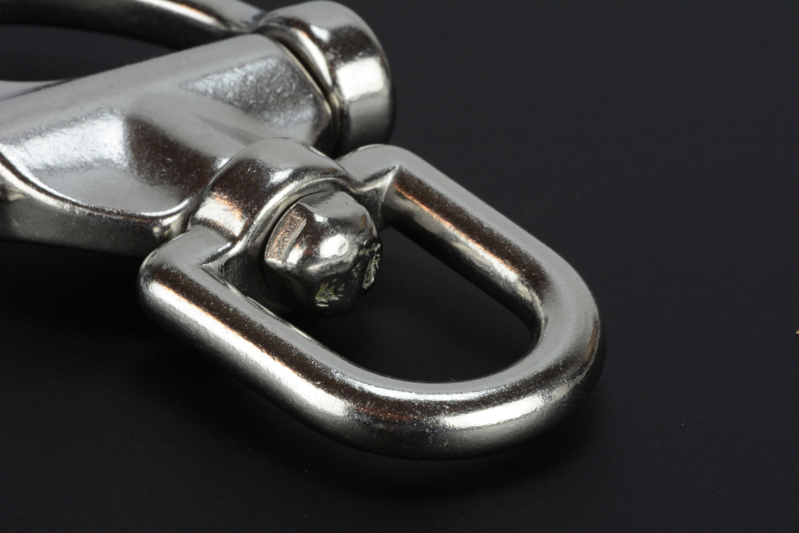 5" Eye Swivel Snap Shackle 316 Stainless Steel for Sailboat Spinnaker Halyard