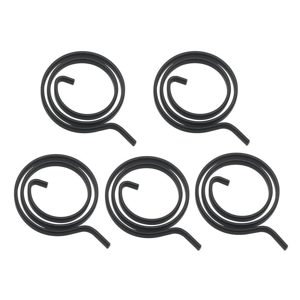 GWYAN 5 Pcs Black Lock Handle Return Spring Door LockHandle Replacement Sprin...