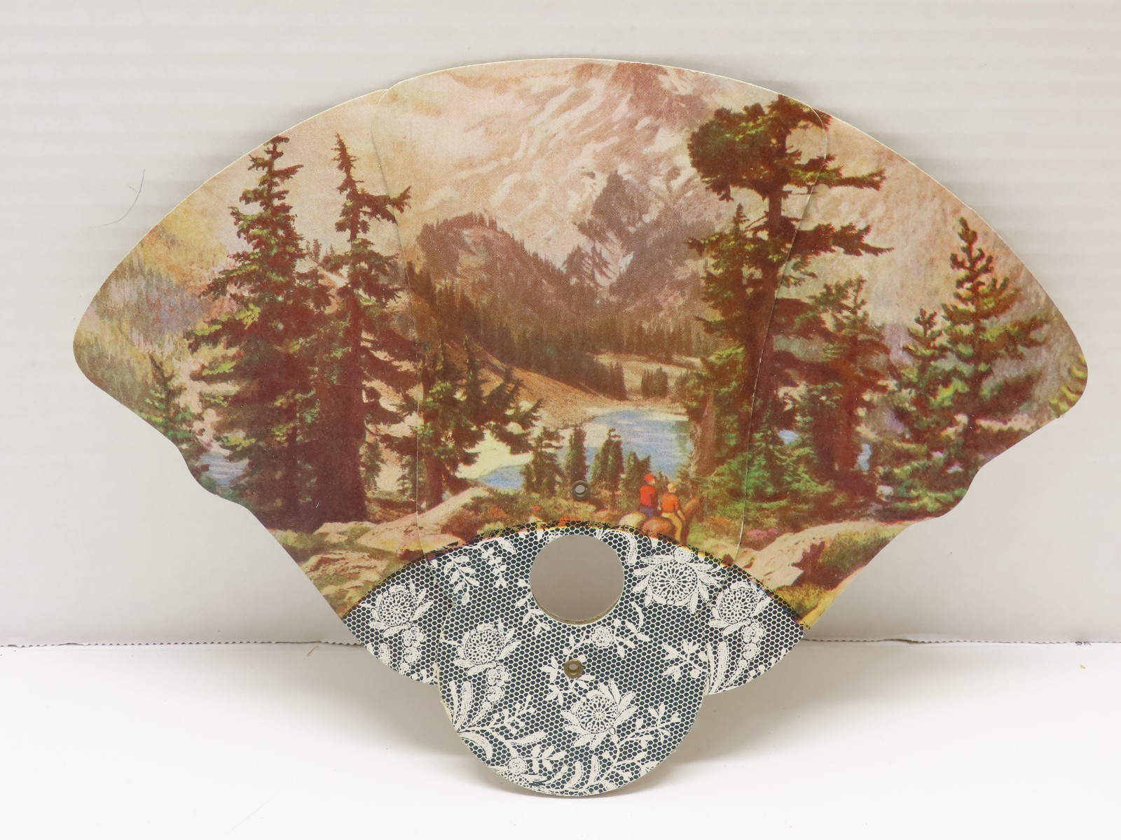 Heidels AG Food Market Vintage Advertising Fold-Out Hand Fan