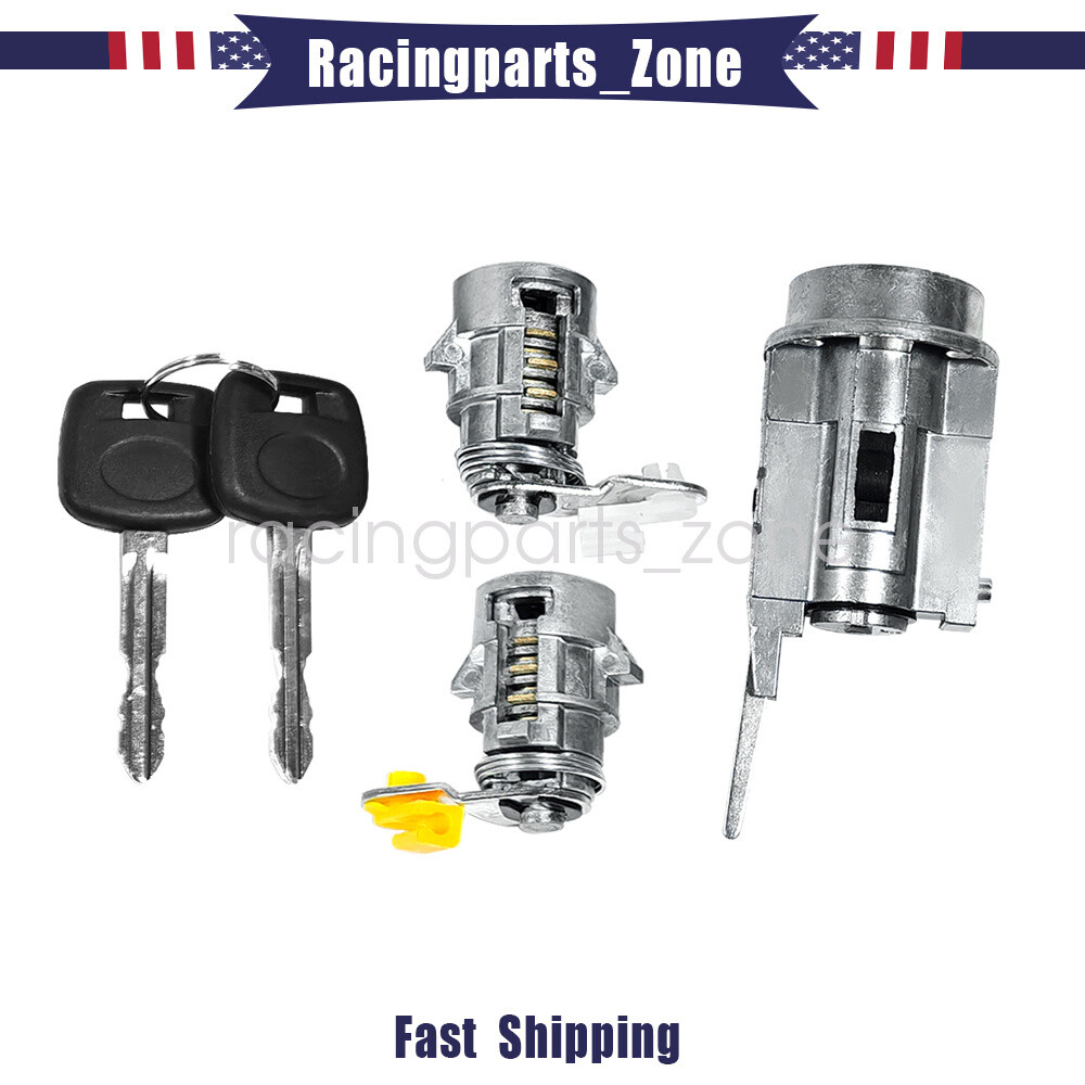 New For 99-02 Toyota 4Runner Ignition Switch Complete Lock Cylinder Set w/2Keys