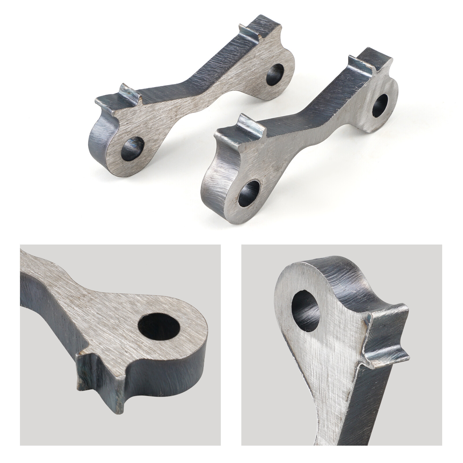 Dual Rear Caliper Bracket Weld On Adapter Drift Handbrake For BMW E36 E46