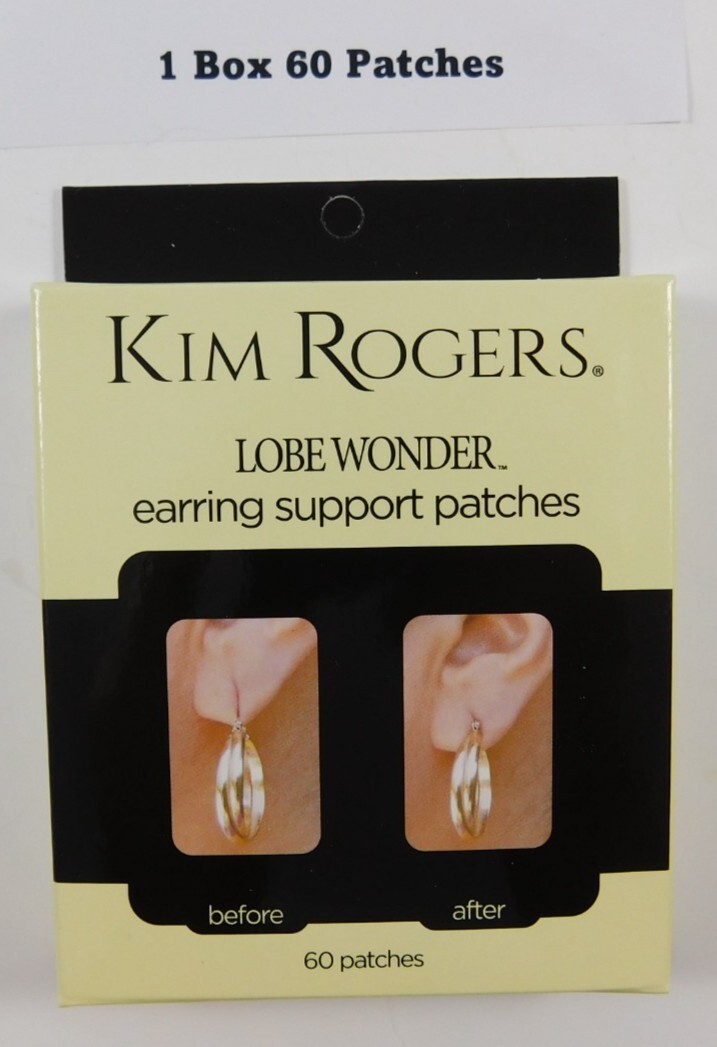 LOBE WONDER Earring Support Patches 60 Lobe Wonder Patches FREE SHIPPING