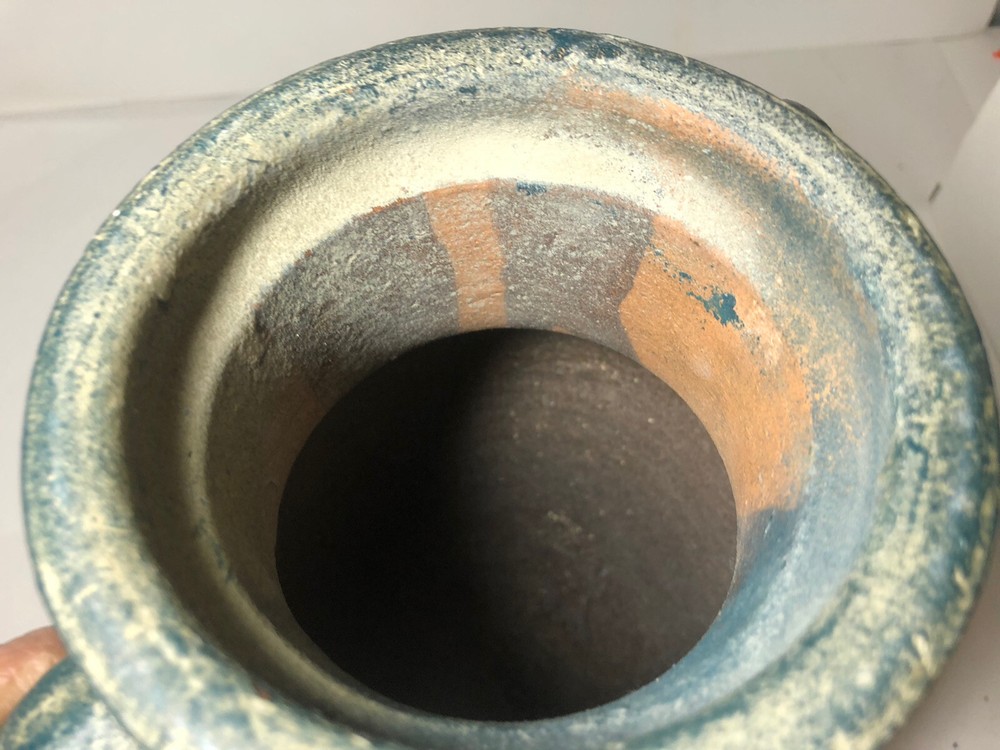 Unique shaped pottery 10”