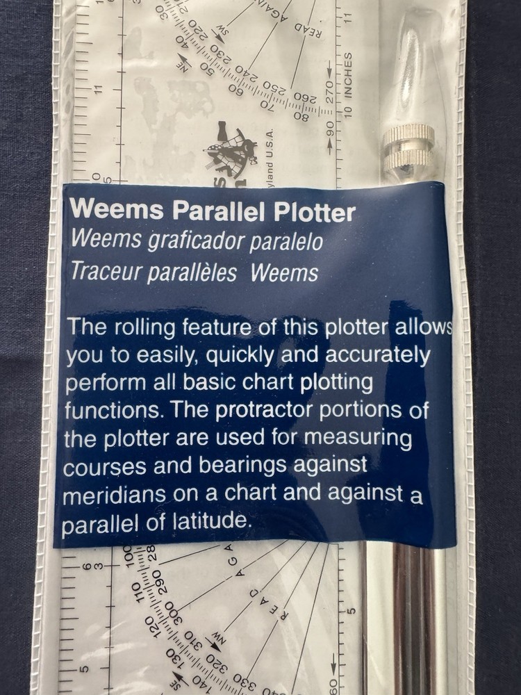 Weems & Plath Compact Parallel Plotter Item #120
