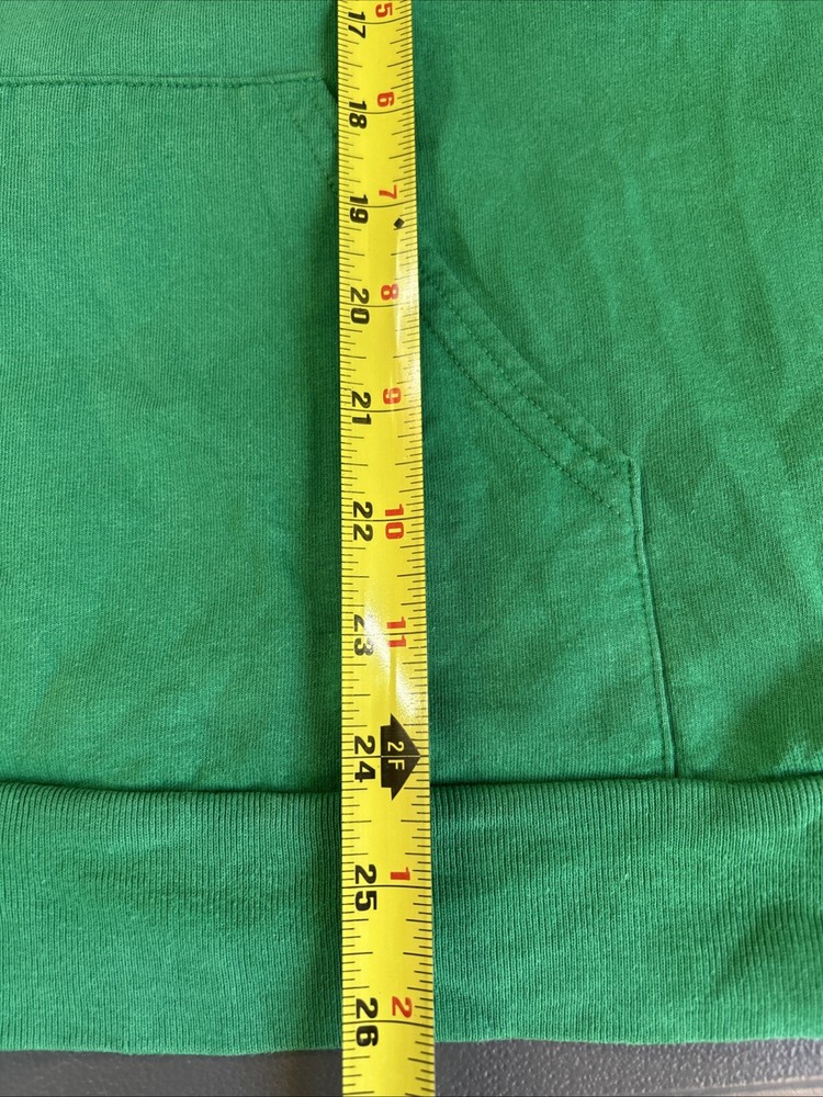 American Apparel Google Large Green zip Up Jacket