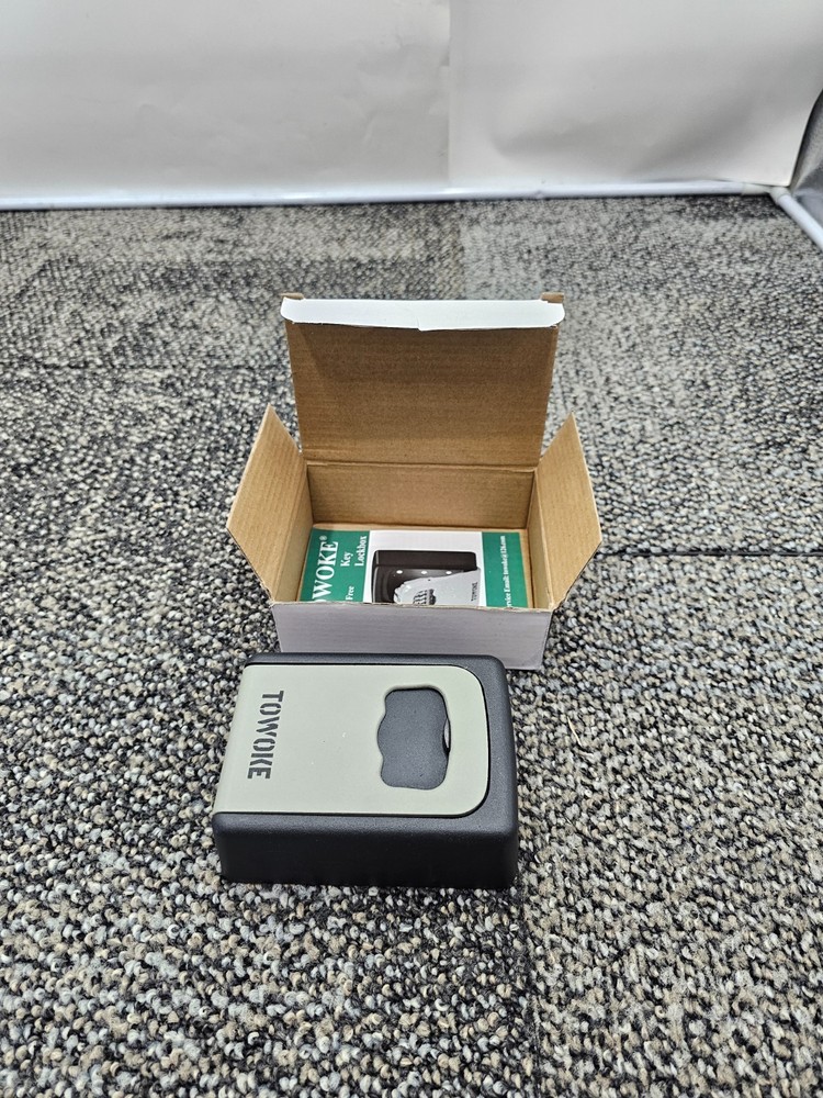 Towoke Key Lock Box - Waterproof Combination Safe For Outside Resettable Code