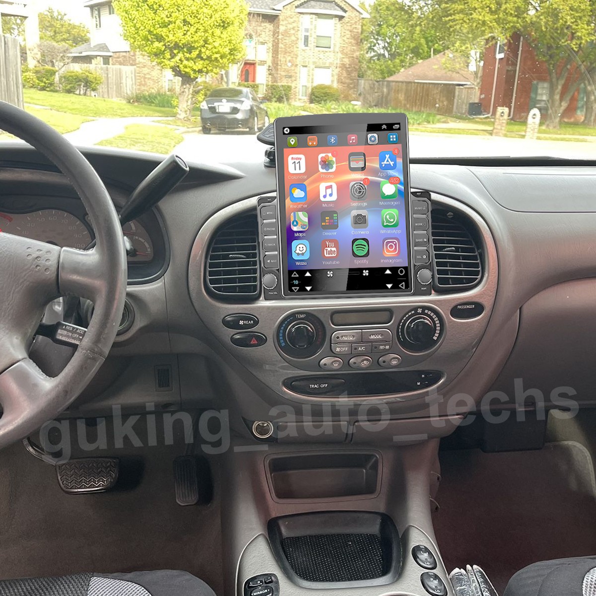 For Toyota Sequoia 2001-2007 Android 15 Carplay Car Stereo Radio GPS+CAM