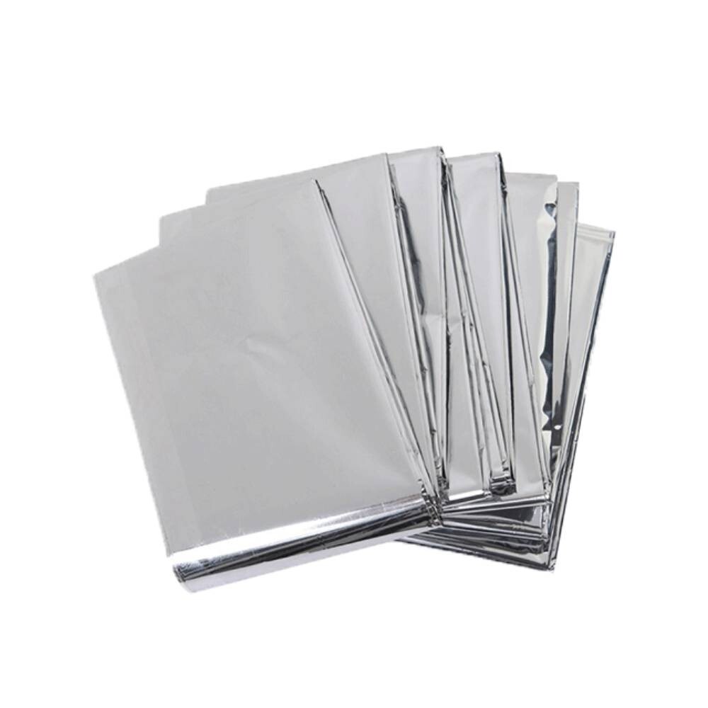 Emergency Mylar Thermal Blankets (Pack of 10), New, Free Shipping ! Large