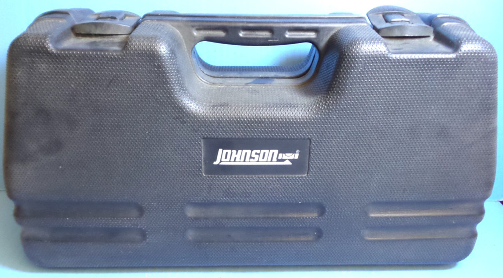 Johnson Manual Leveling Rotary Laser Level Kit 40-0918 W/Case