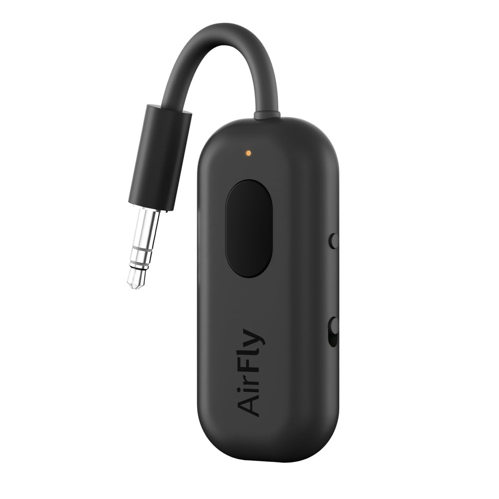 Twelve South AirFly Pro Bluetooth Wireless Audio Transmitter Receiver Black