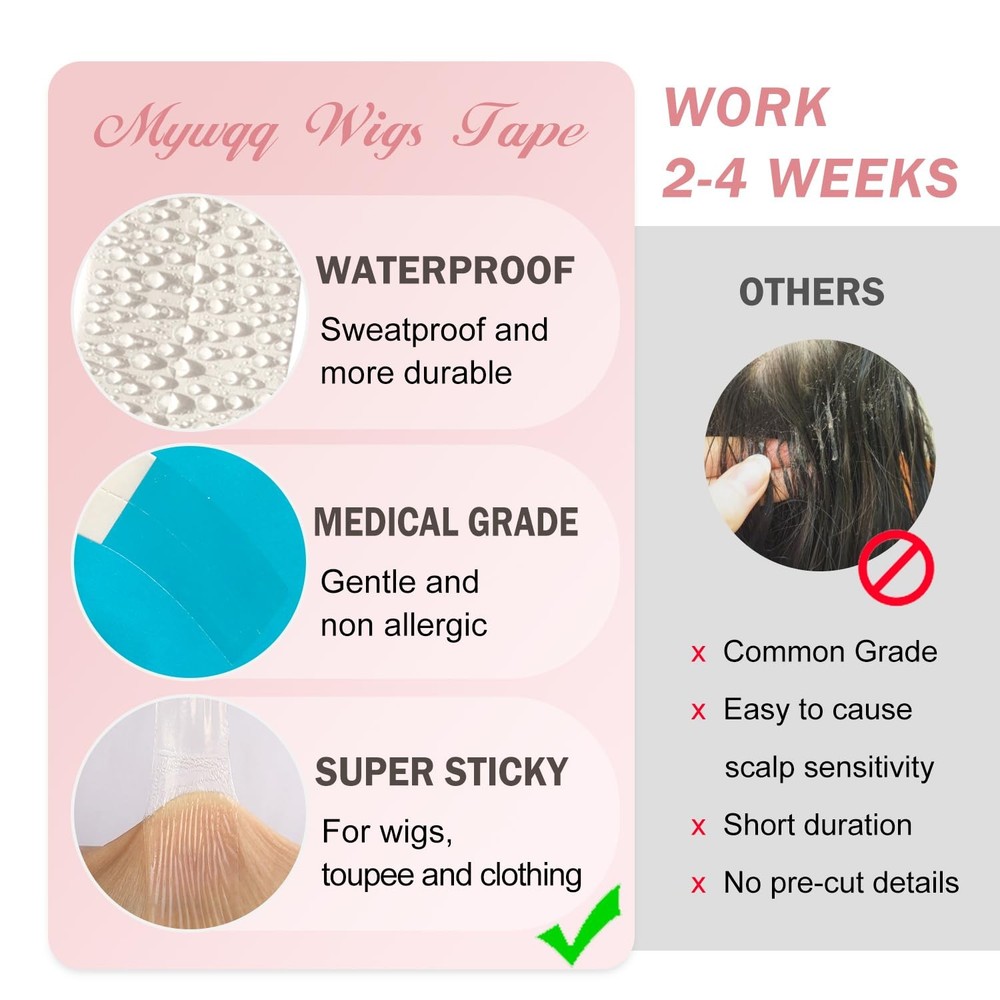 Double Sided Wig Tape Waterproof 36 Strips
