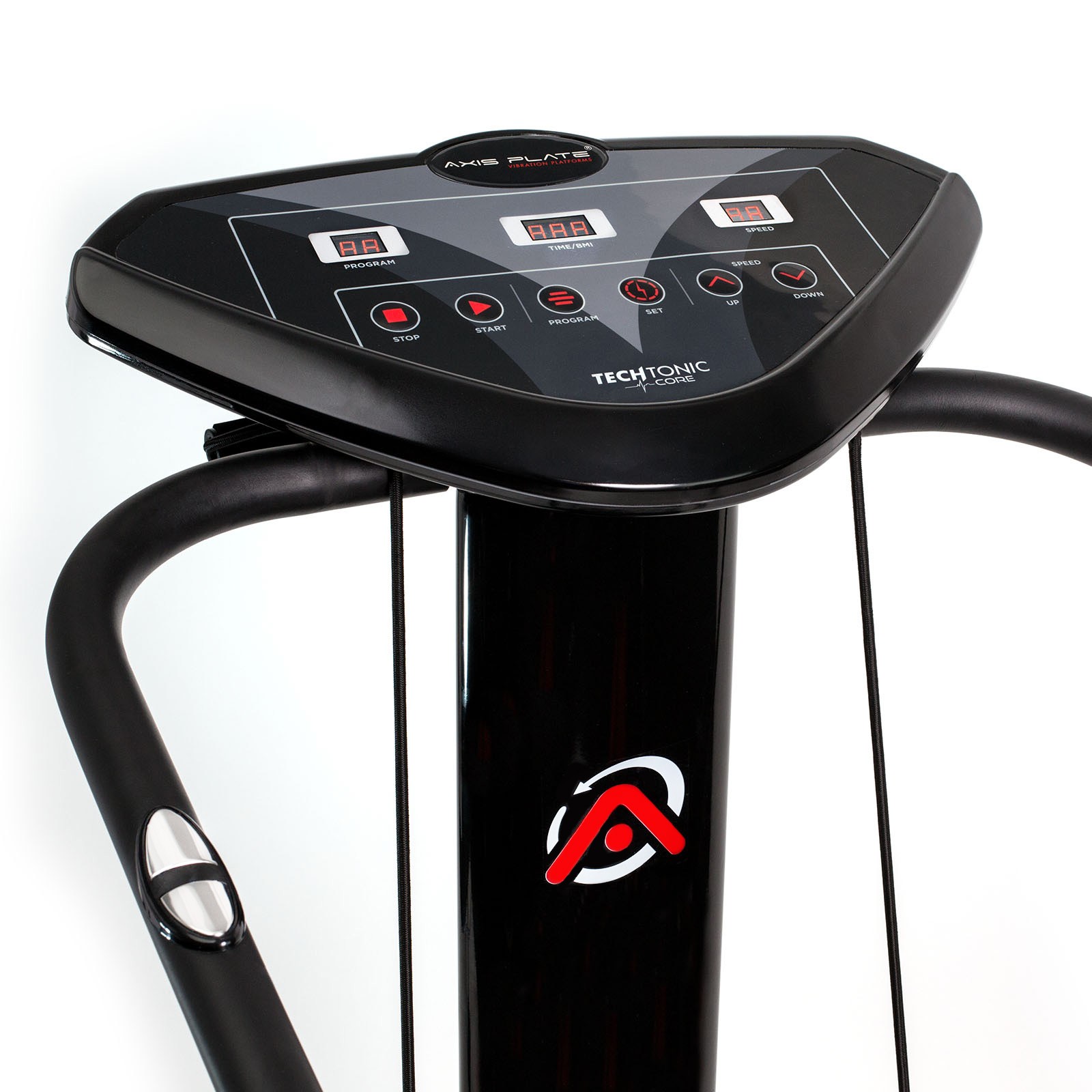 OPEN BOX - Vibration Machine Full Body Platform Fitness Vibration Plate w Straps