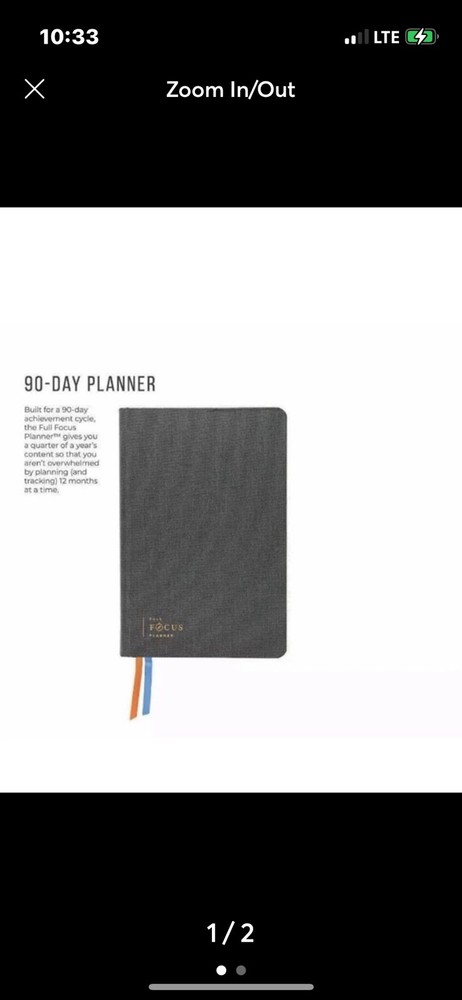 NEW! FULL FOCUS PLANNER; MICHAEL HYATT