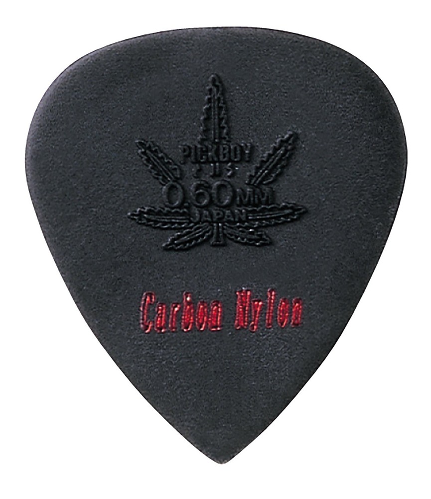 Pickboy Hi-Modulous, Reefer Pick, Carbon/Nylon, 0.60mm, 10 picks