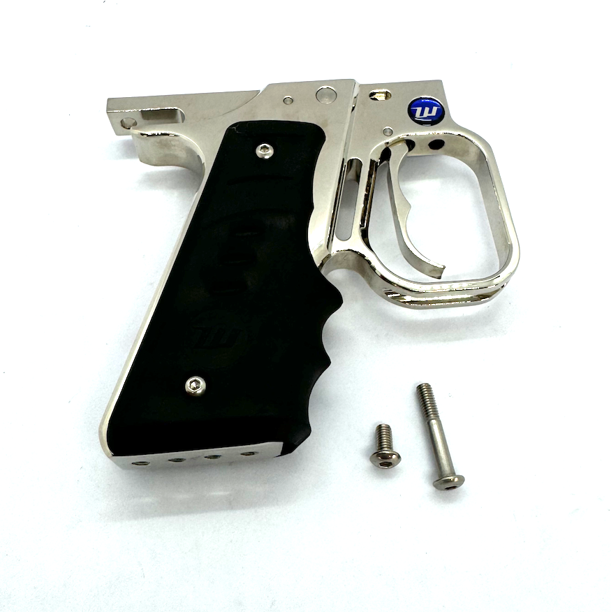 WGP Autococker Paintball Gun Hinge Trigger Frame Assembly NICKEL