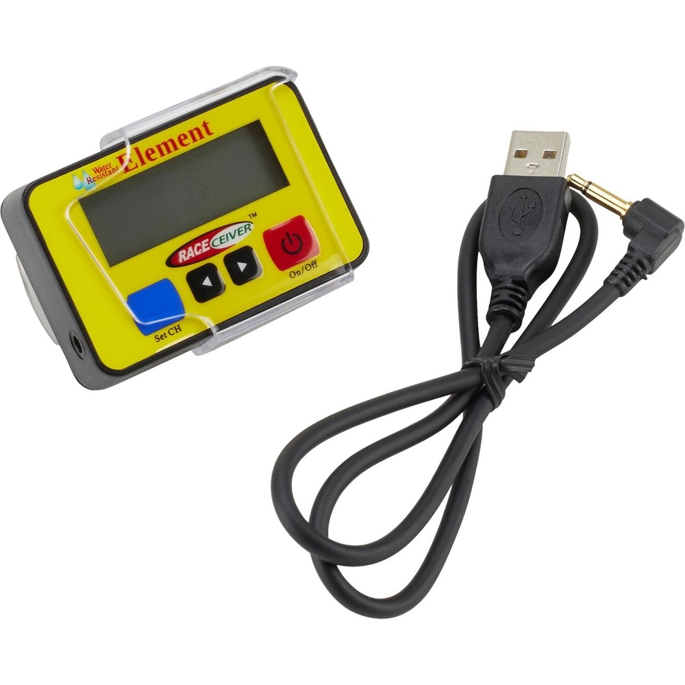 RACEceiver Element with Basic Earpiece and Rubber Holster