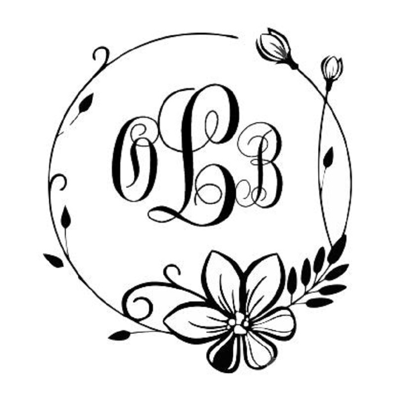Custom Shiny Monogram Hand Held Embosser- Monogram Shiny Embosser-Custom Embosse