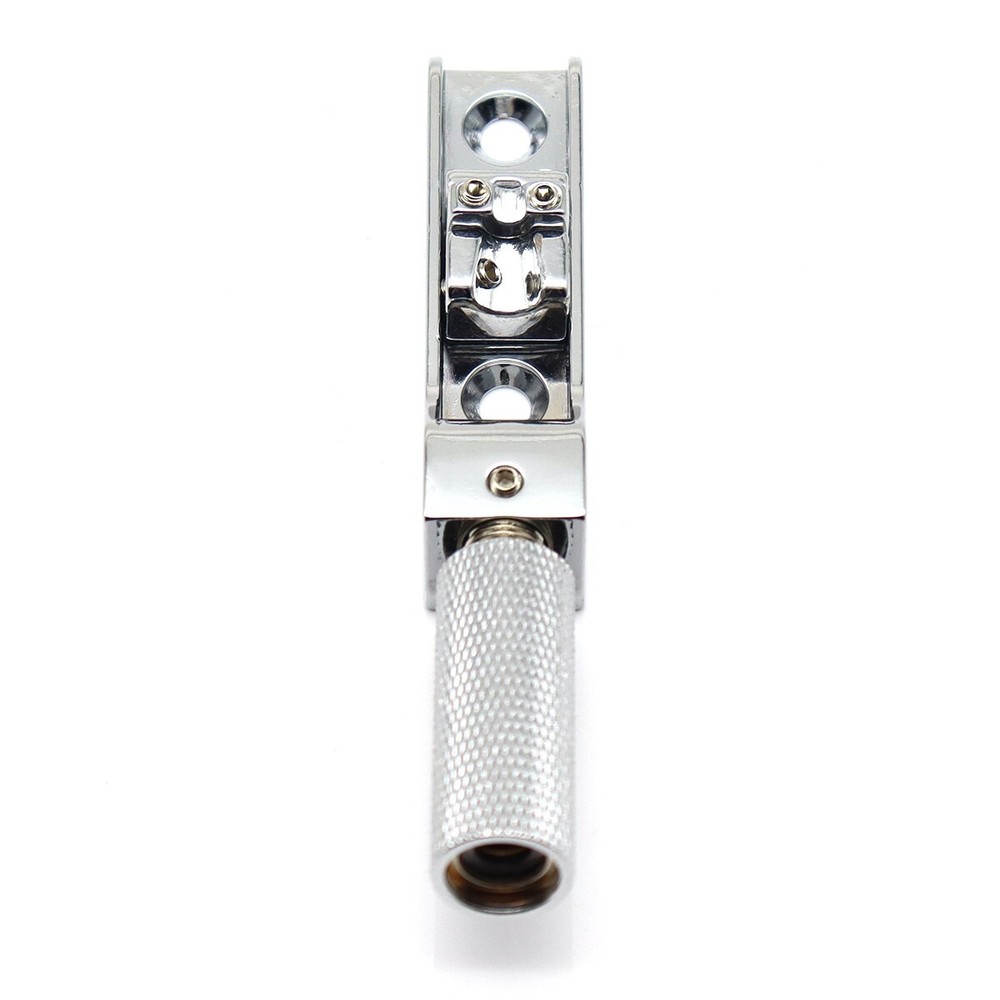 6 String Single String Bass Bridge Headless Individual Bridges and Nuts Silver