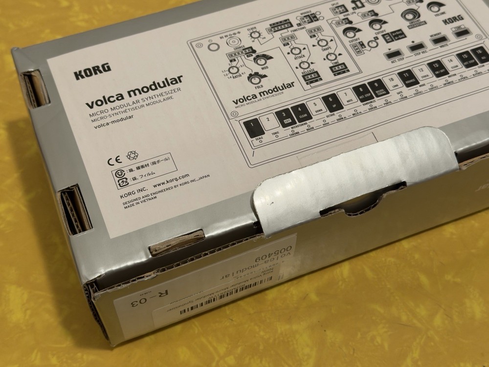 Korg Volca Modular Semi-Modular Analog Synthesizer Sequencer BOX ONLY