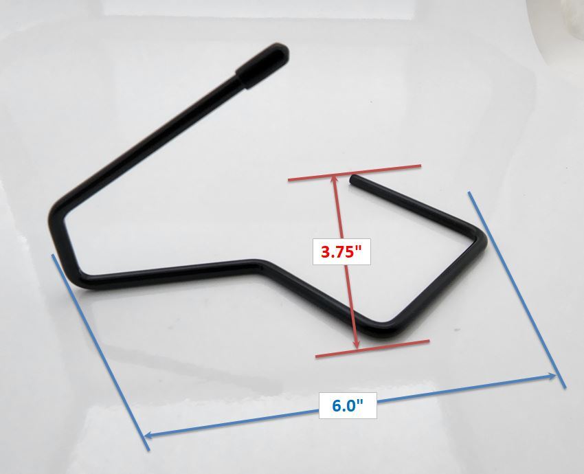 10 PCS Handgun Pistol Gun Revolver Safe Storage Stand Display Holder Single Rack