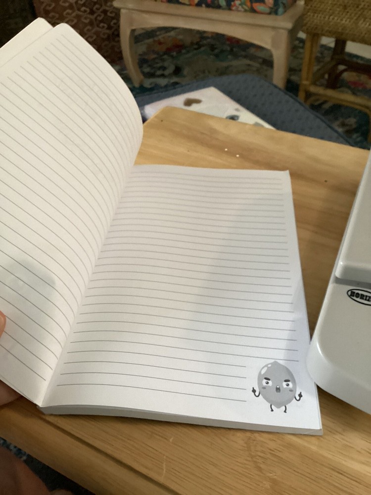 Lemon Notebook/ Journal Soft Cover, Lined Pages