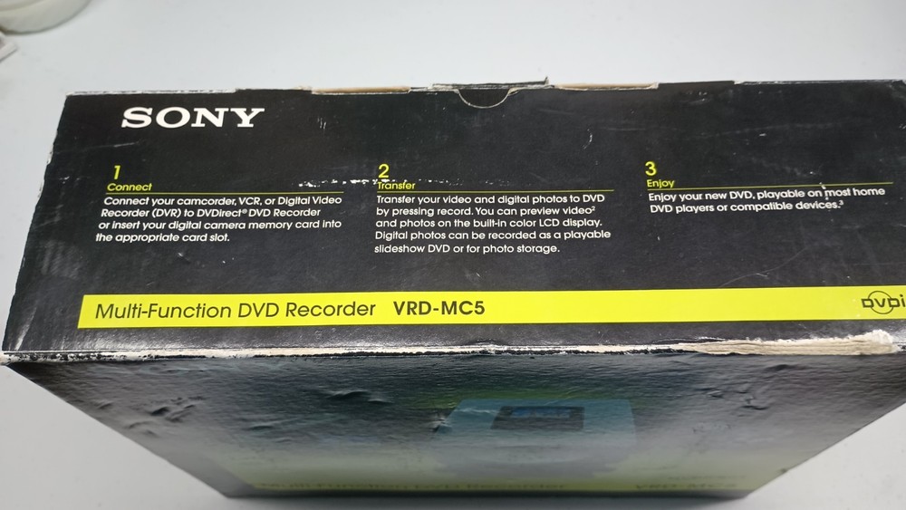 Sony VRD-MC5 Multi-Function DVD Recorder for Camcorder, VCR, DVR
