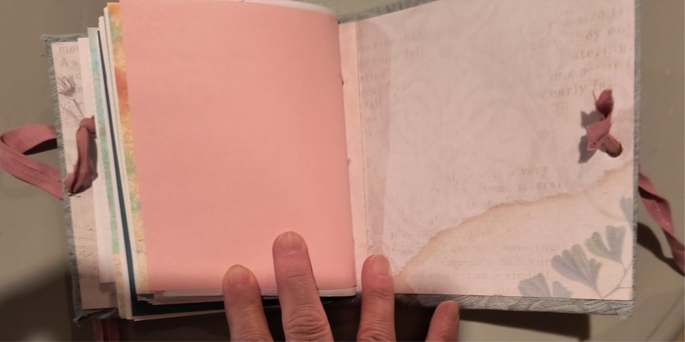 handmade little desk note pad