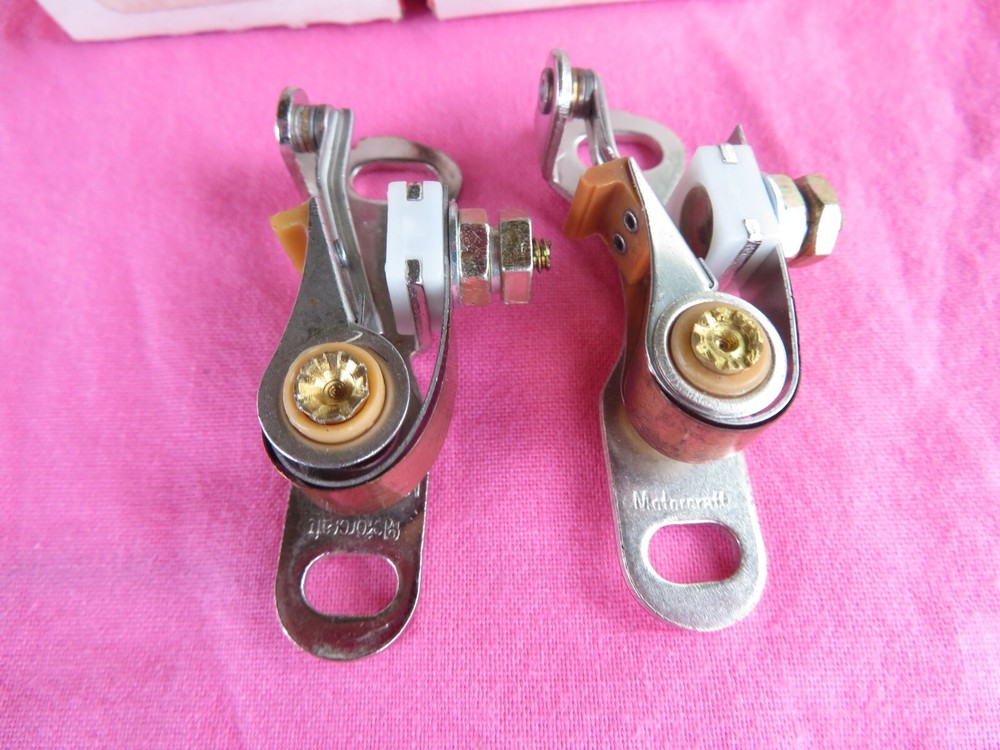 2 NOS Ford Autolite DP-6 Dual Points