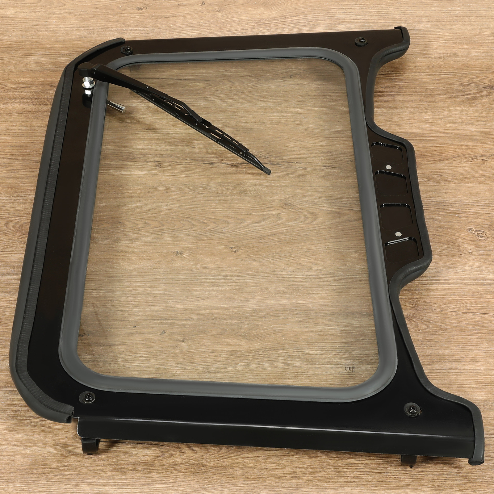 Glass Front Full Windshield For 2019+ Polaris RZR XP/ XP4 1000 Black