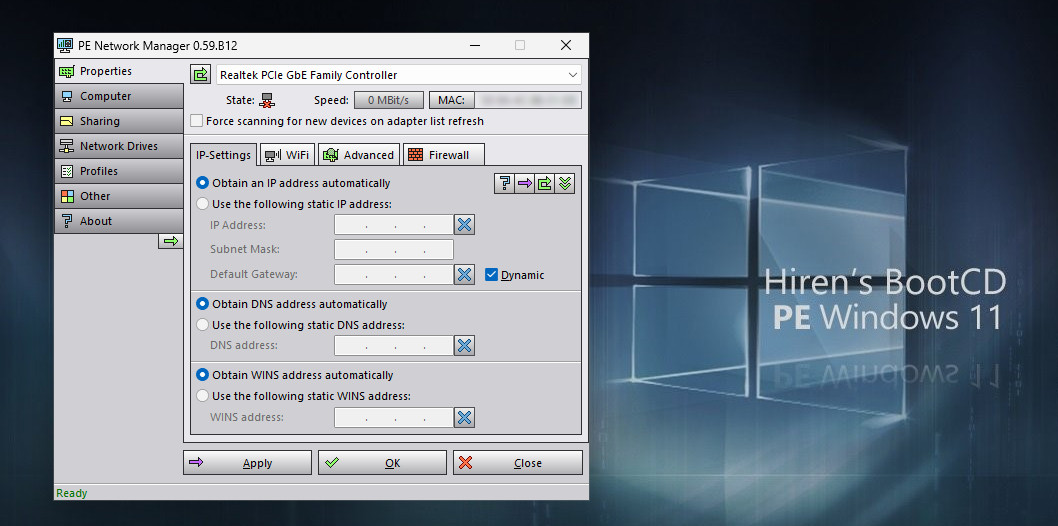 Hiren's Boot PC Repair/Recovery/Tools/Password/Antivirus Computer Fix Utility