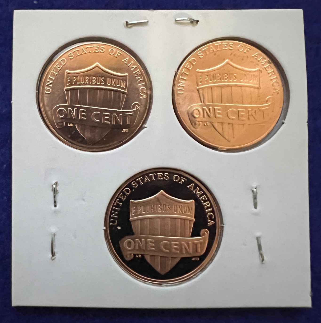 2019 P&D&S Lincoln Shield Cent Gem Proof and Uncirculated Penny Set