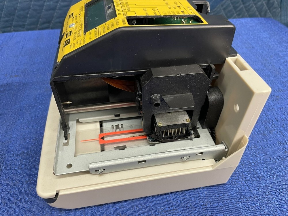 Widmer T-4U Electronic Time Clock & Date Stamp Recorder