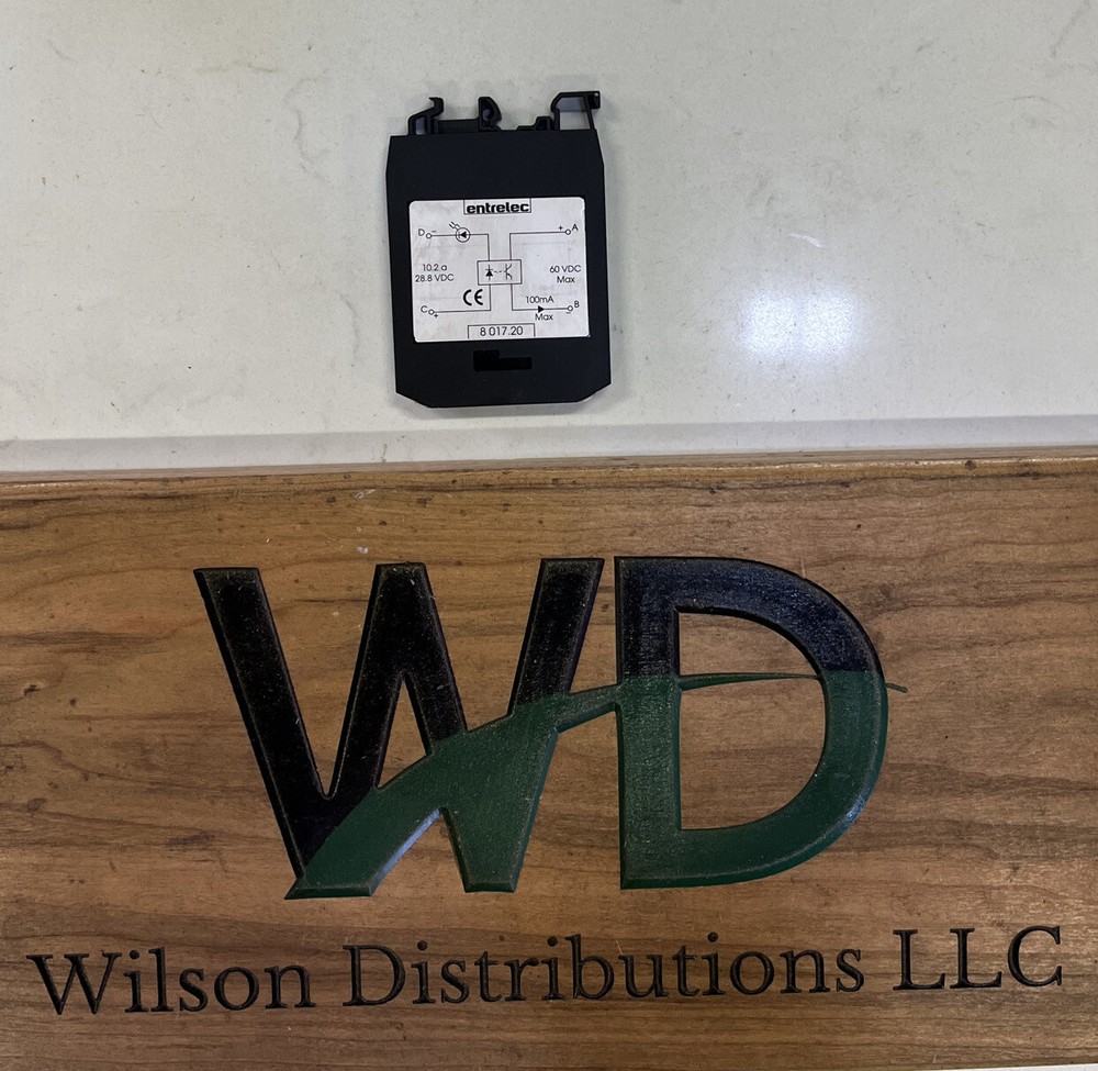 ENTRELEC 8 017.20 SOLID STATE RELAYS