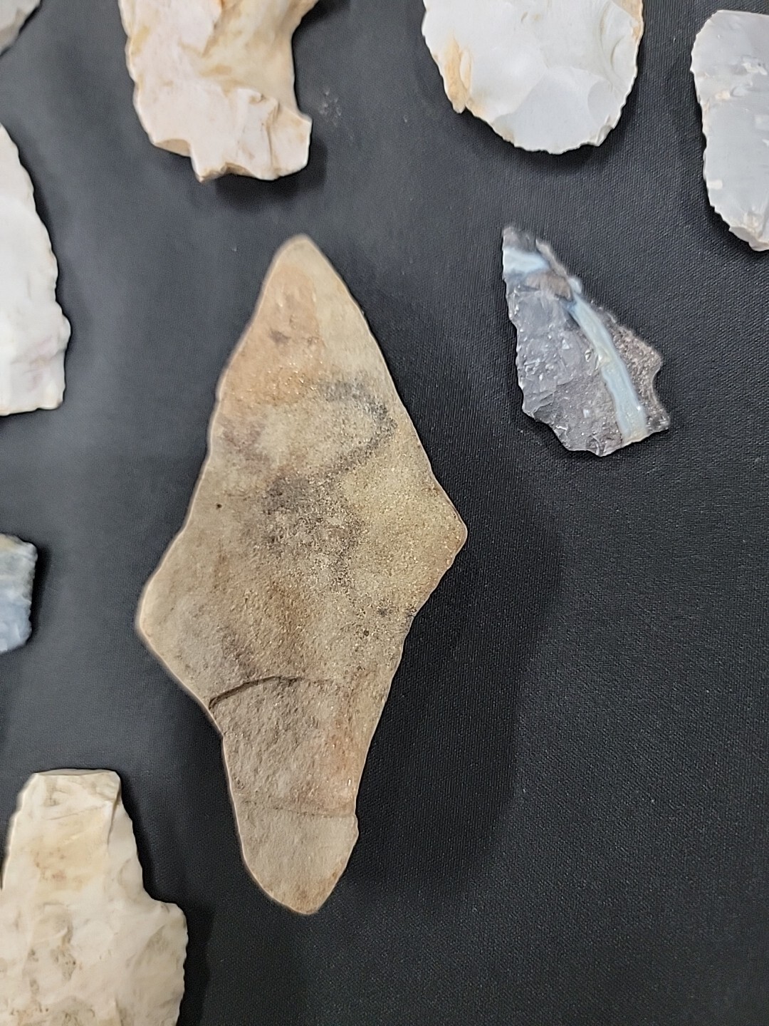 Indian Artifacts, Arrowheads, Rock drawing, Stone bowl, Ohio Collection.