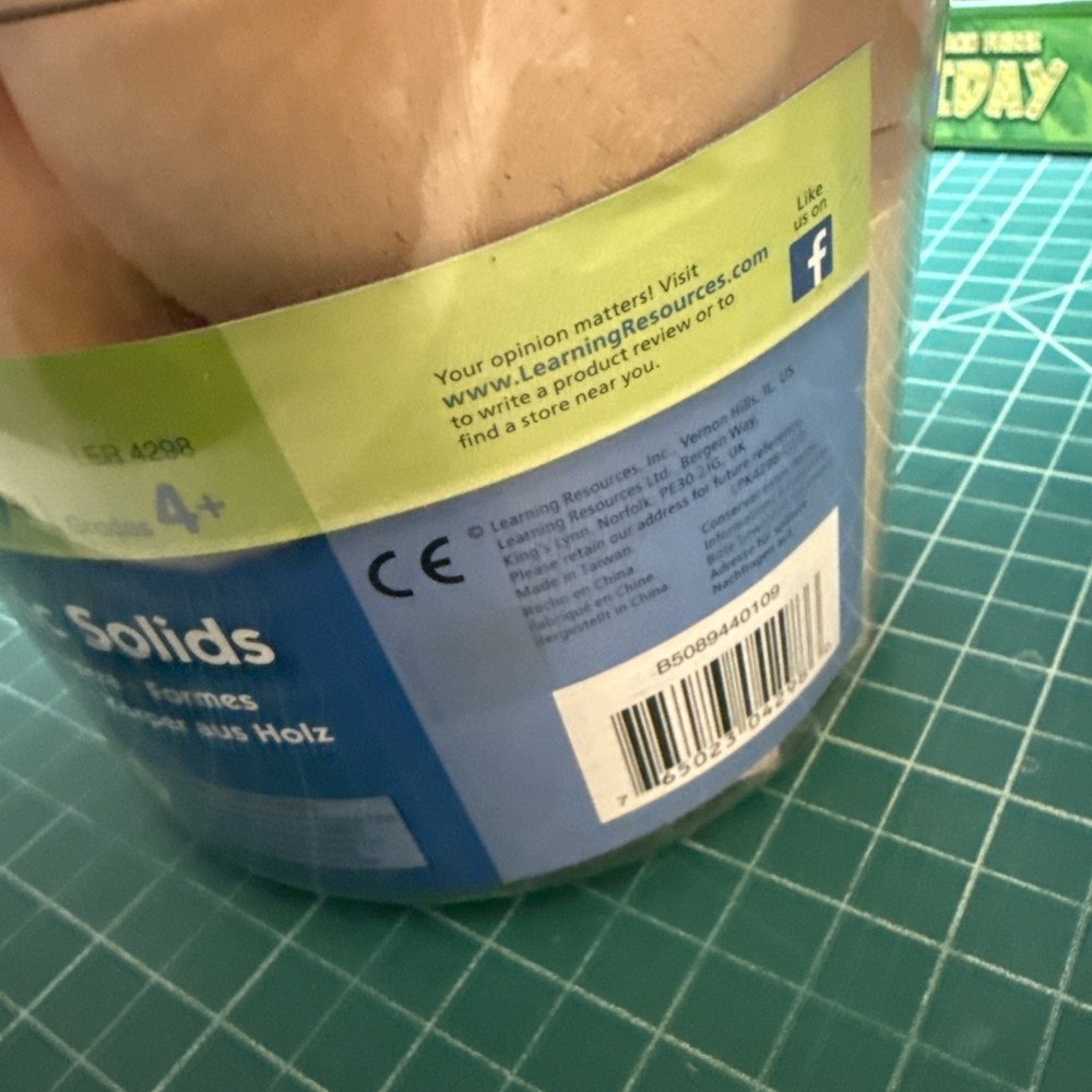 Wooden Foam Geometric Solids For Drawing Practice