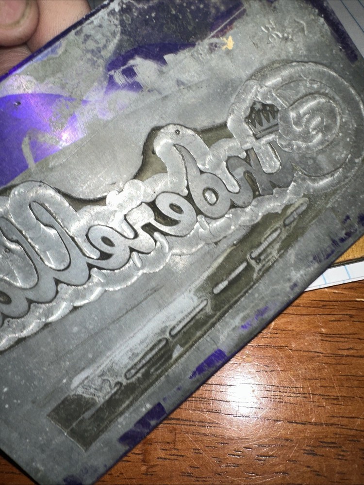 Print Plate “ Cinderella “ Crown