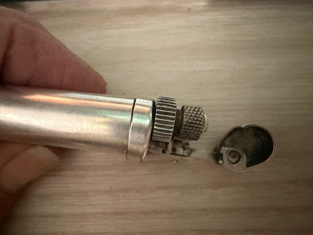 Dunhill Engine Turned Silver Plated Lighter 113267