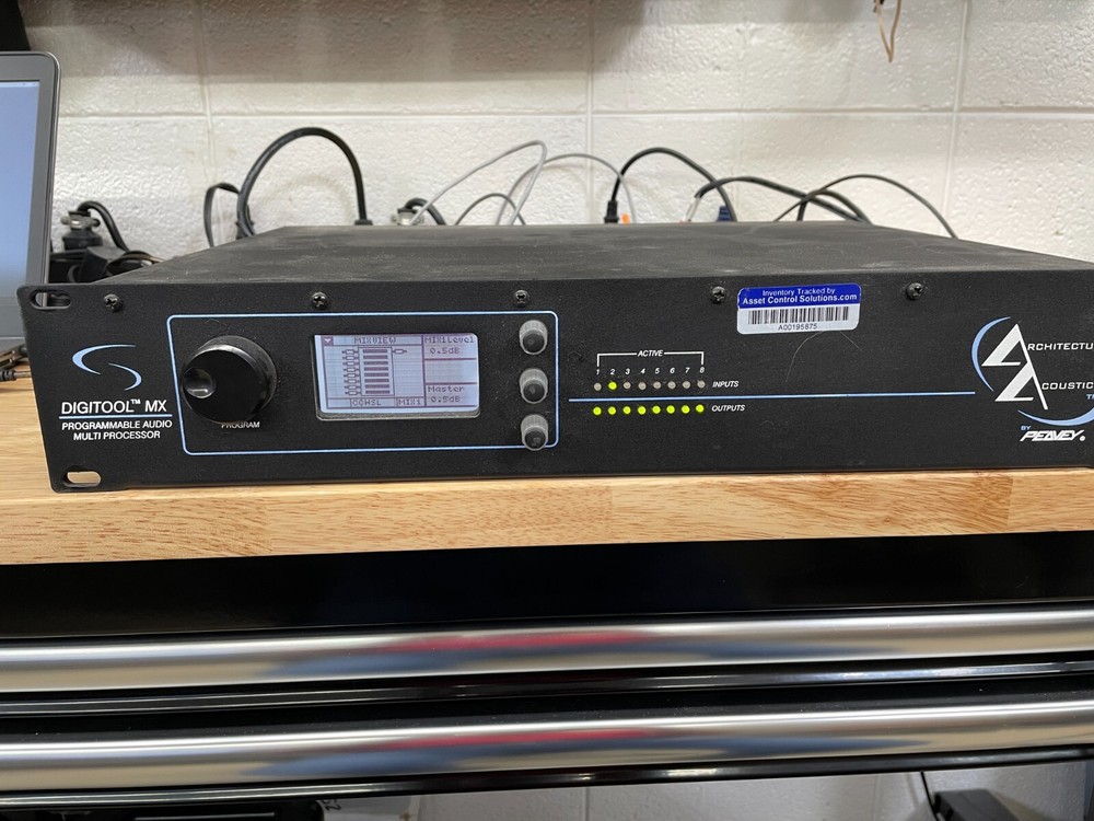 Architectural Acoustic by Peavey Digitool MX Programmable audio multi processor