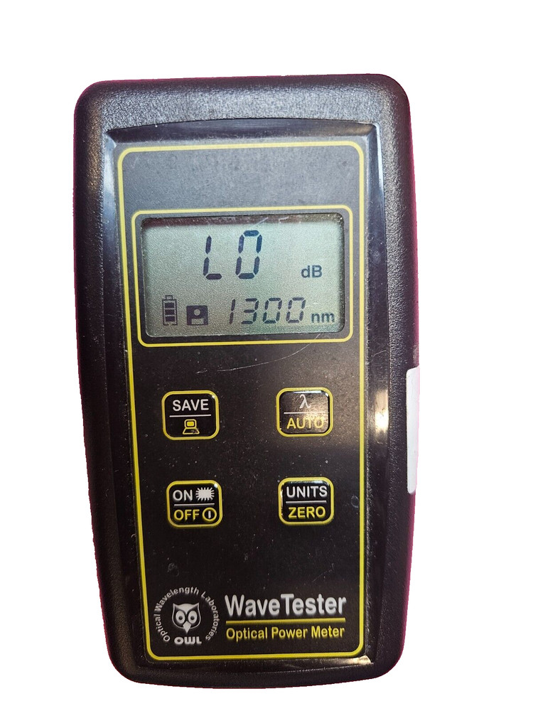 OWL WT-1 WaveTester optical power meter