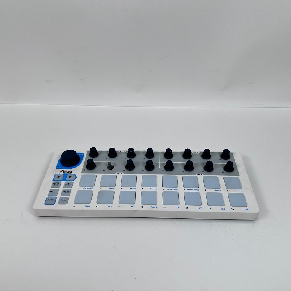 Arturia BeatStep White 16-Key Controller & Sequencer; AS-IS