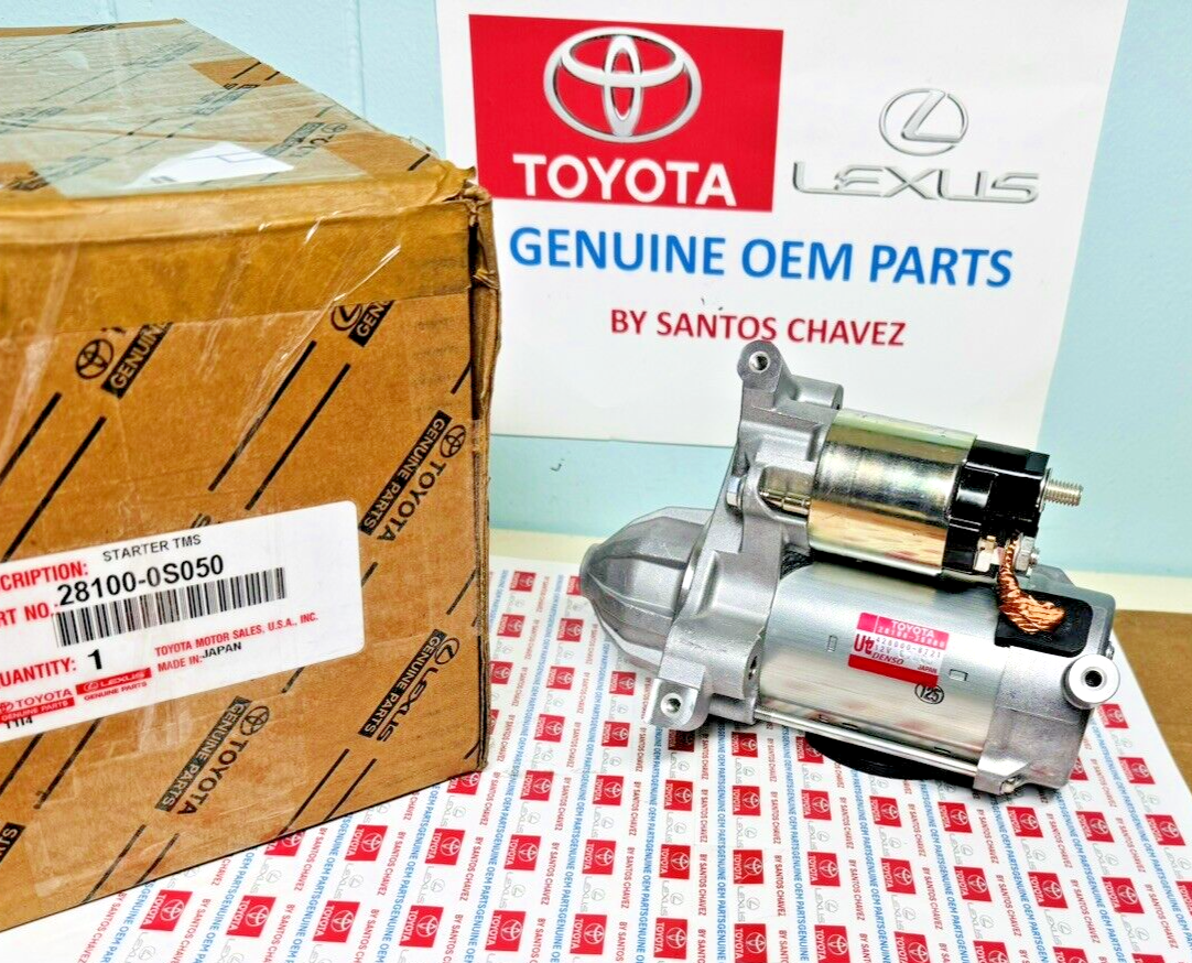 2007-22 Tundra,Sequoia,Land Cruiser 5.7L V8 Starter GENUINE OEM PART 28100-0S050
