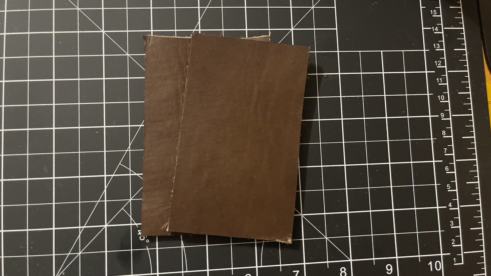 LEATHER HAND PAD Flint Knapping Primitive Knife Ishi Stick Preform Tool