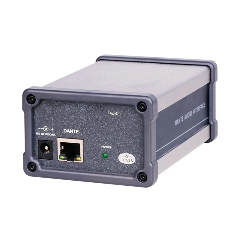 Dante System Manager 4 Channel Network Audio Interface Phoenix Plug Connector