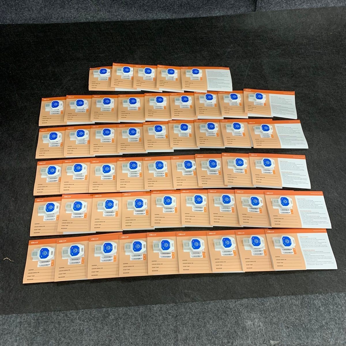 ELITECH TinyUSB Single Use Temperature Recorder Data Logger Lot of 50